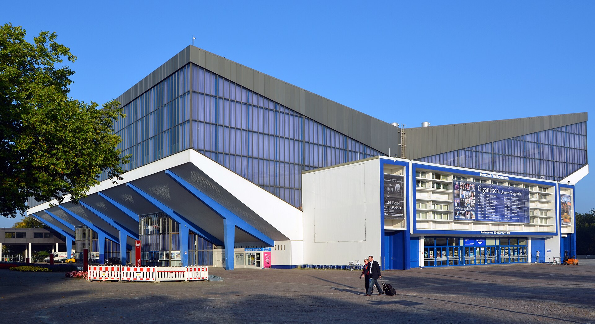 Grugahalle in Essen von aussen