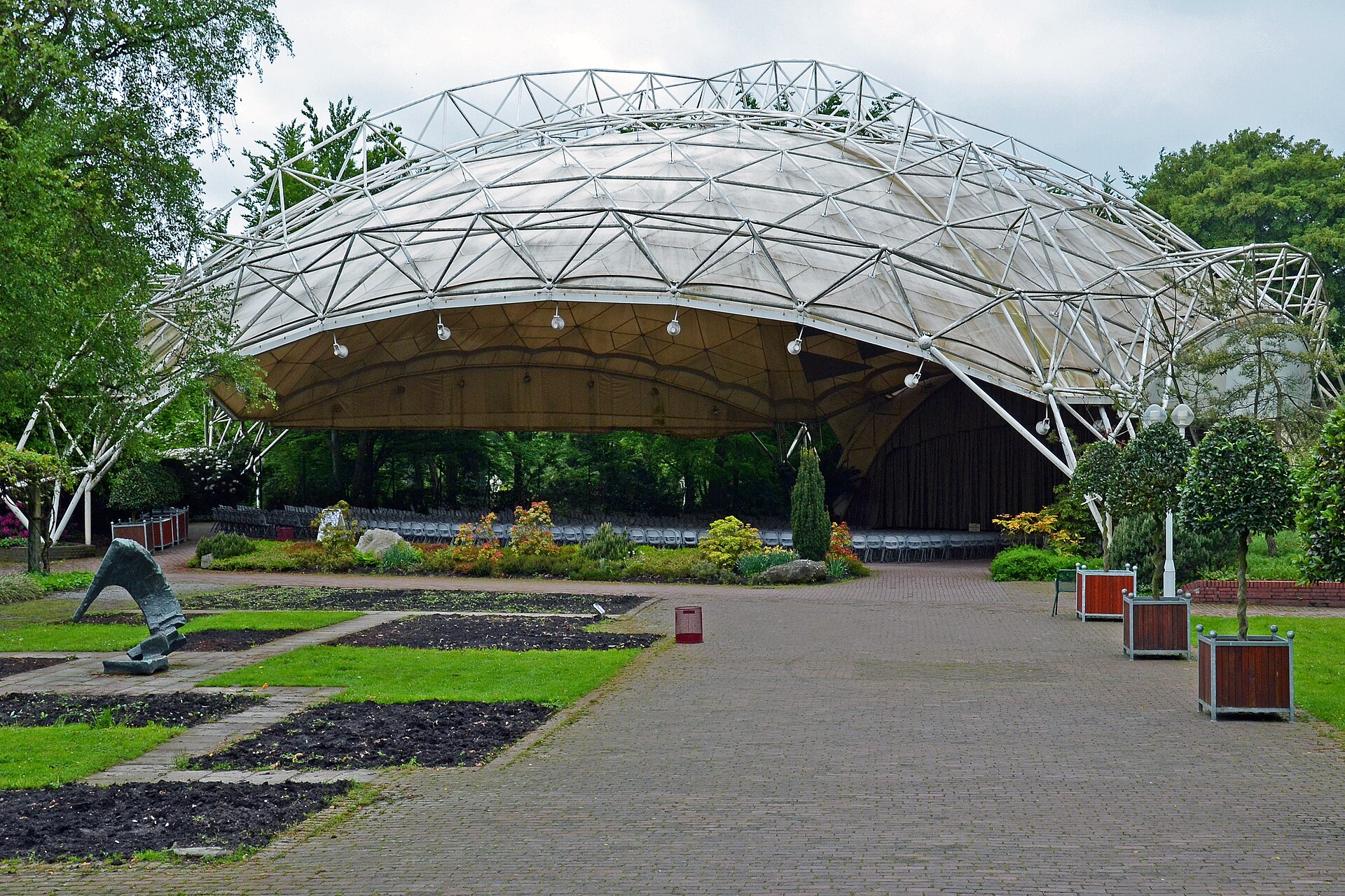 Musikpavillon im Grugapark in Essen