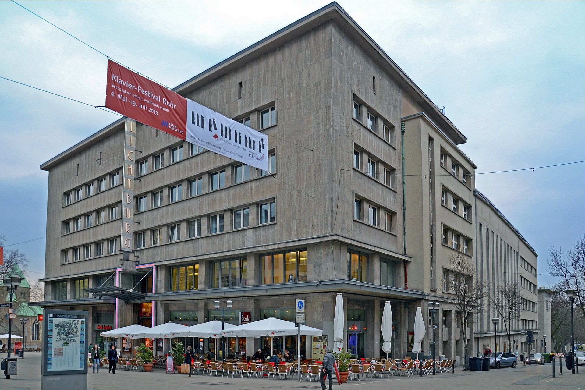 Kino Lichtburg an der Kettwiger Strasse in Essen
