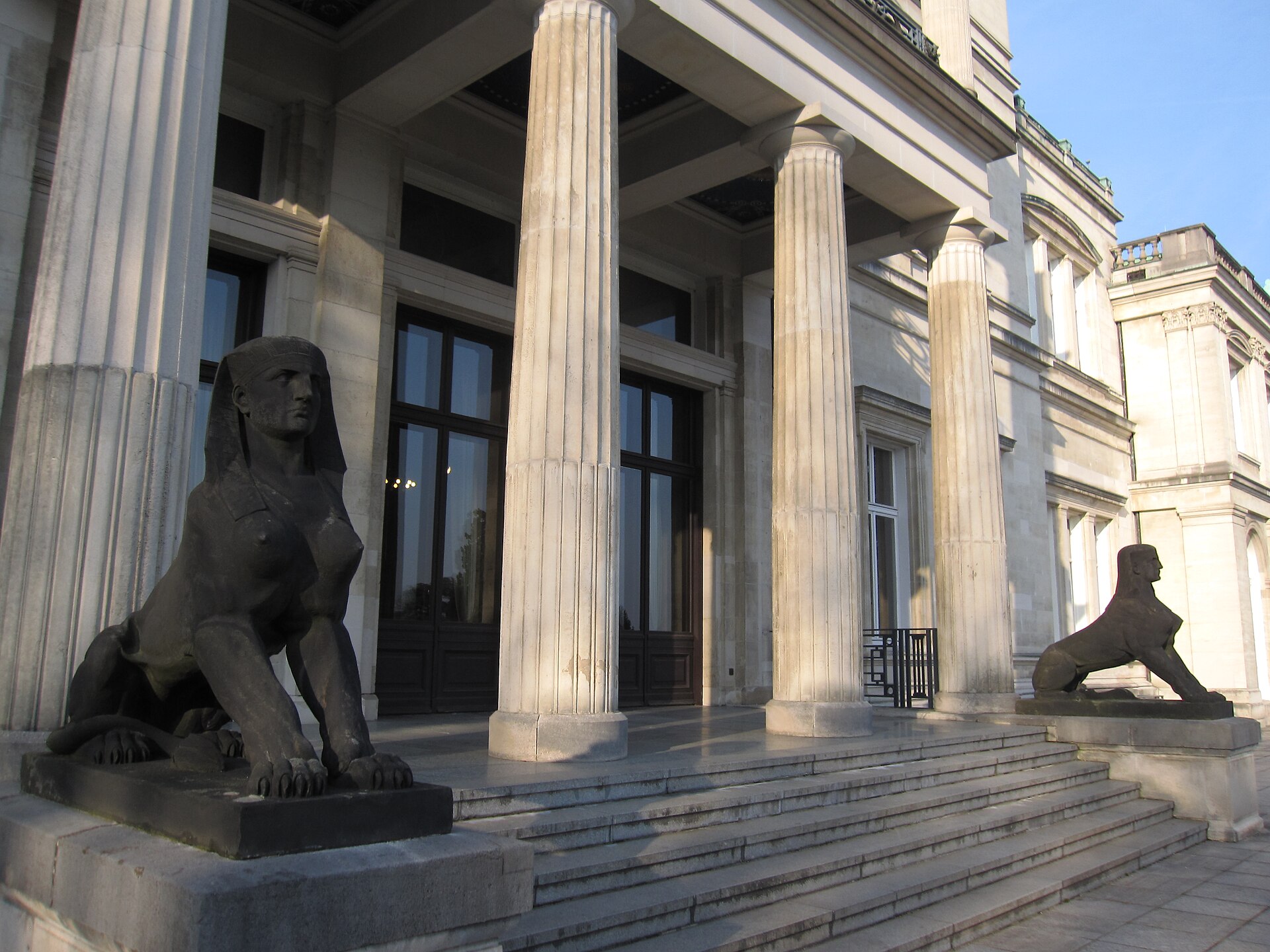 Villa Huegel in Essen mit Huegelpark